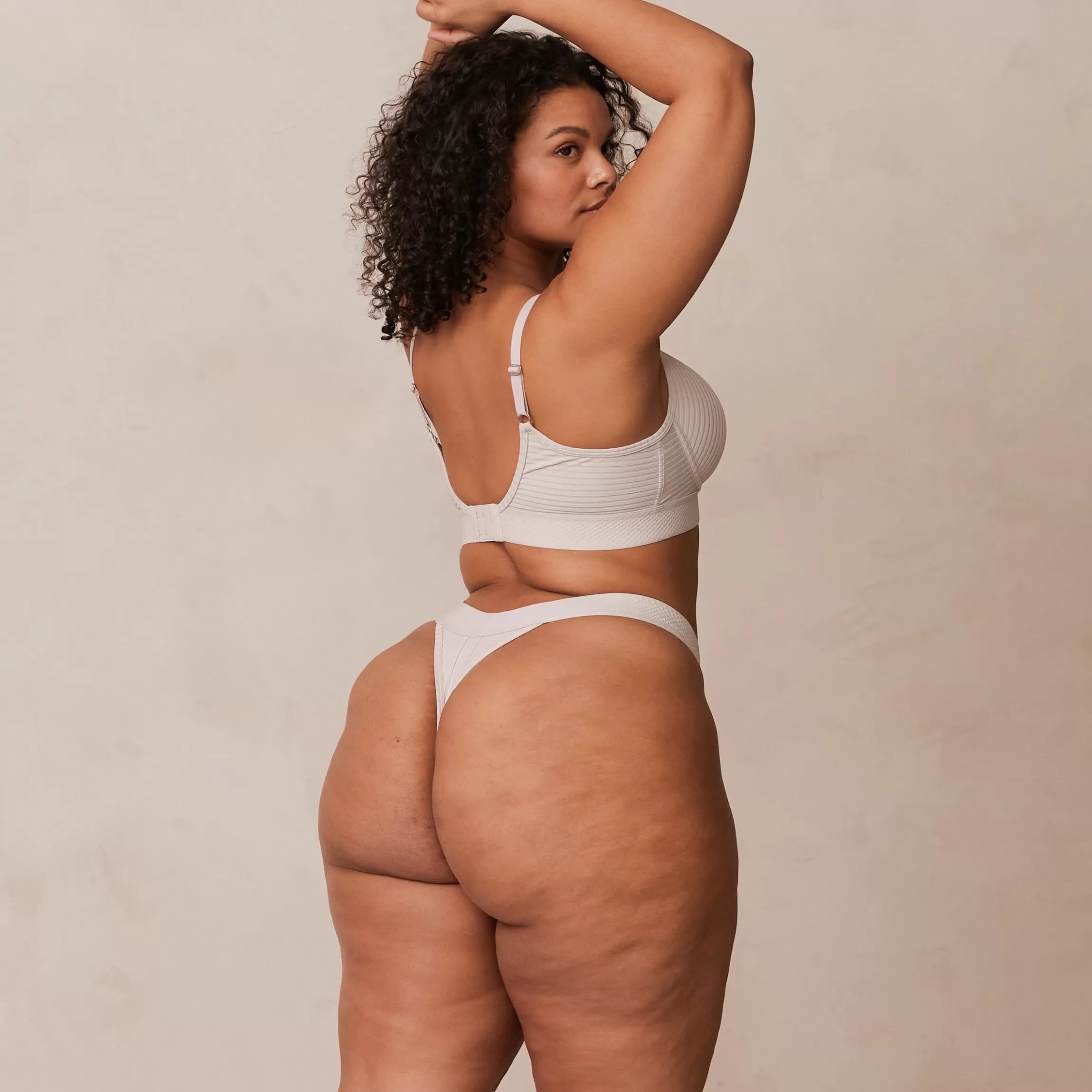Lounge Bare BH & String Set - Crème Hot