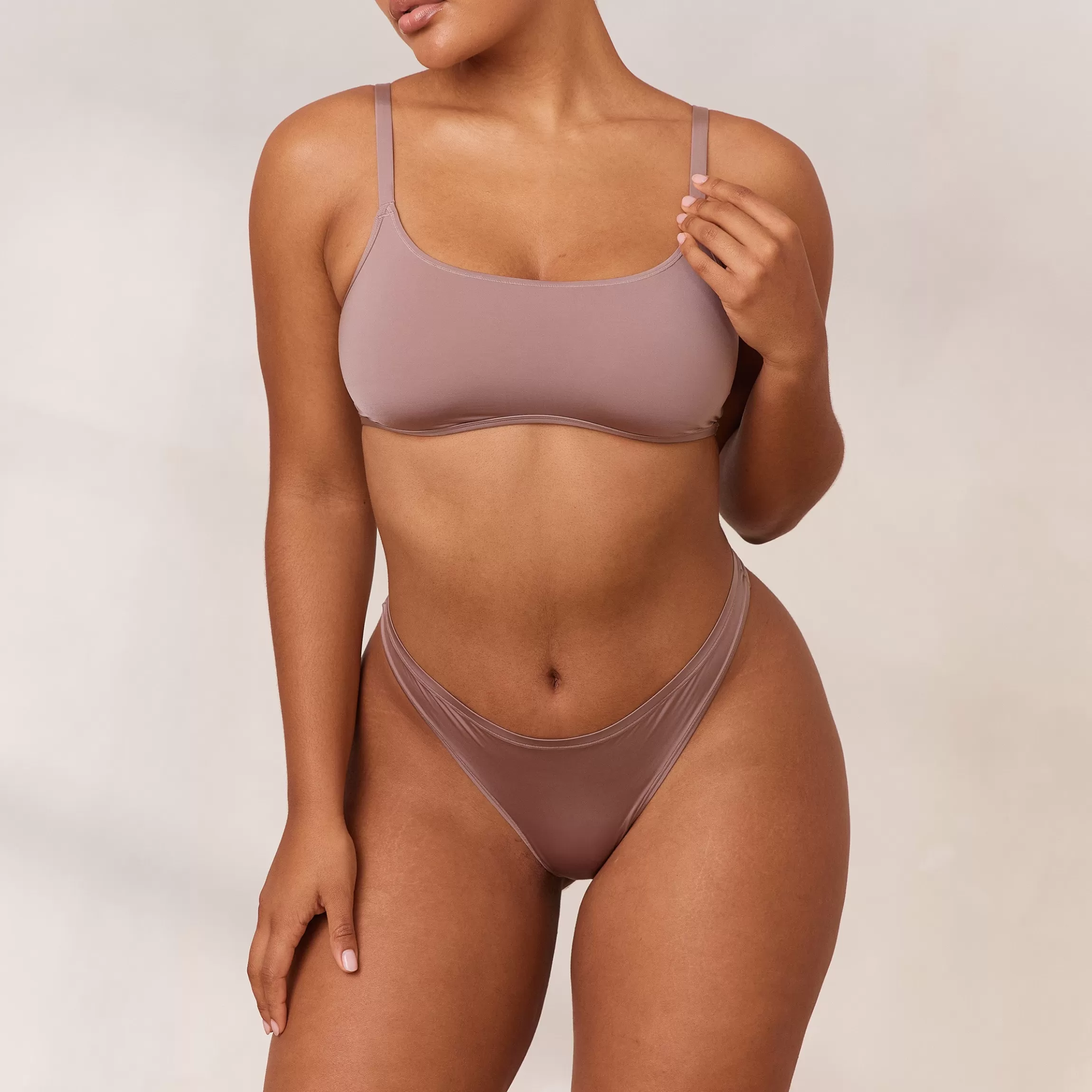 Lounge Barely There Bralette - Mauve Shop