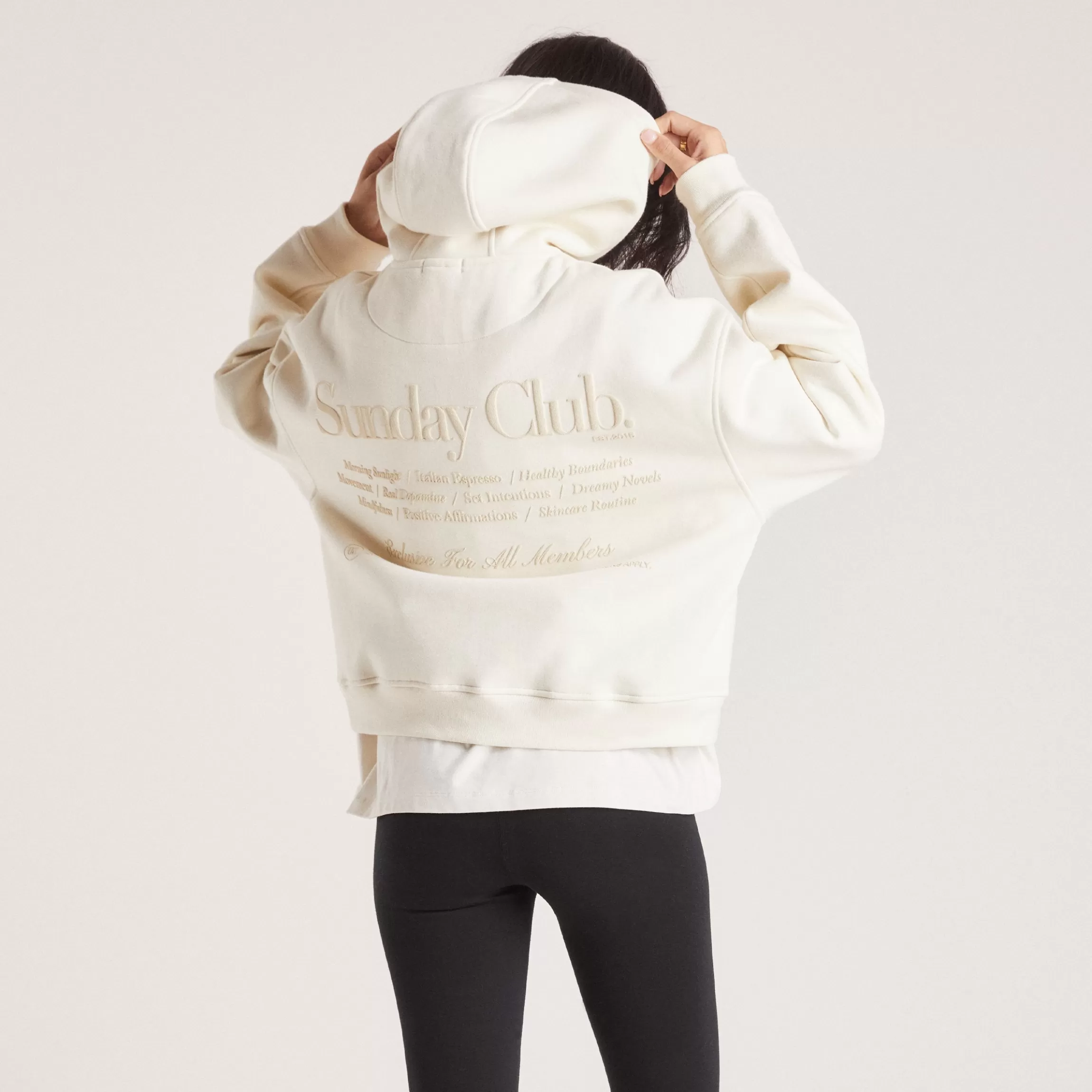 Lounge Boxy Hoodie - Tofu New