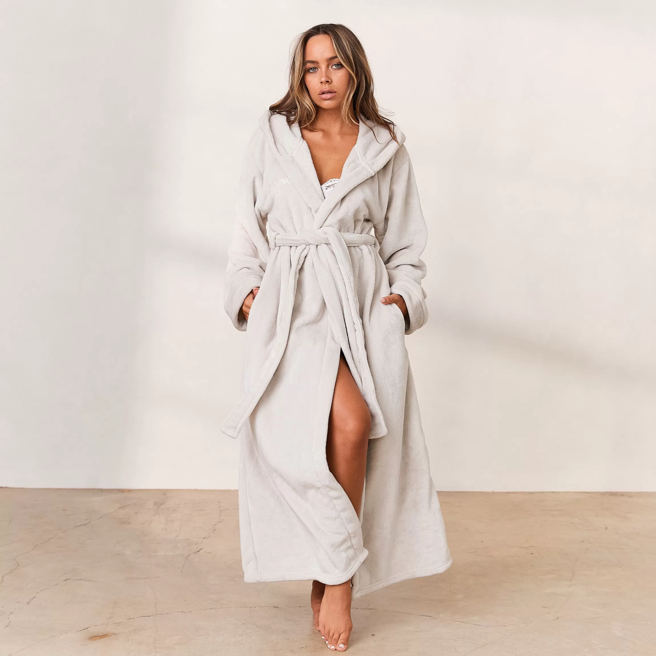 Lounge Cuddle Me Kamerjas - Parel Best Sale