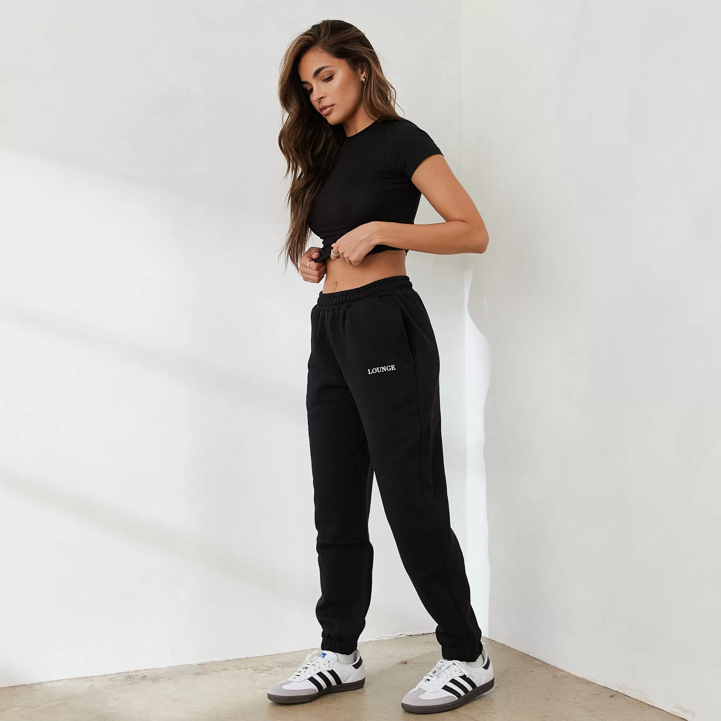 Lounge Essential Joggingbroek - Zwart Sale