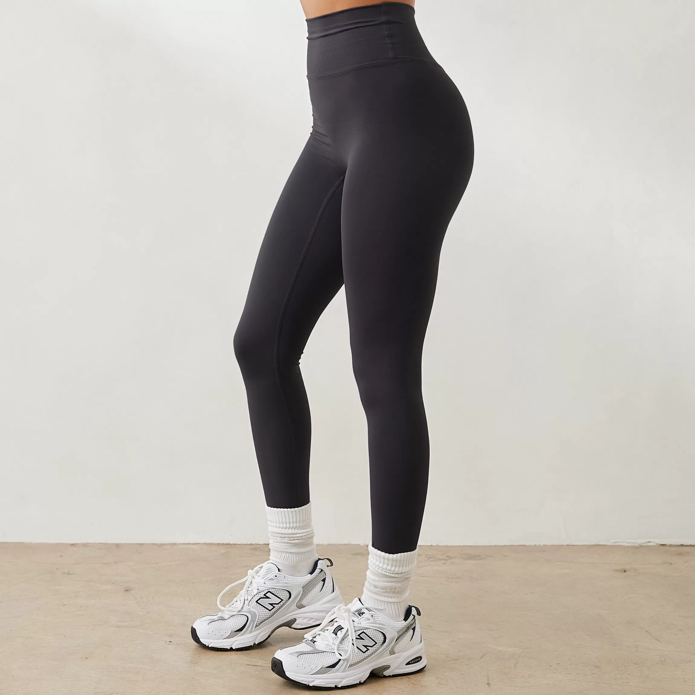 Lounge Essential Leggings - Metallic Grijs Gunmetal Flash Sale