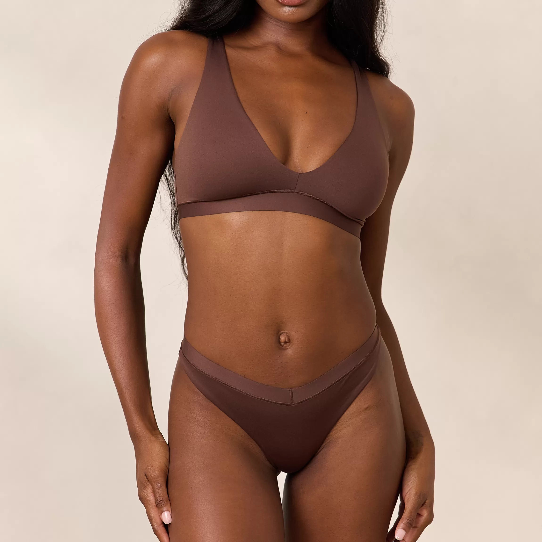 Lounge Everyday Comfort Triangle BH - Cacao Fashion