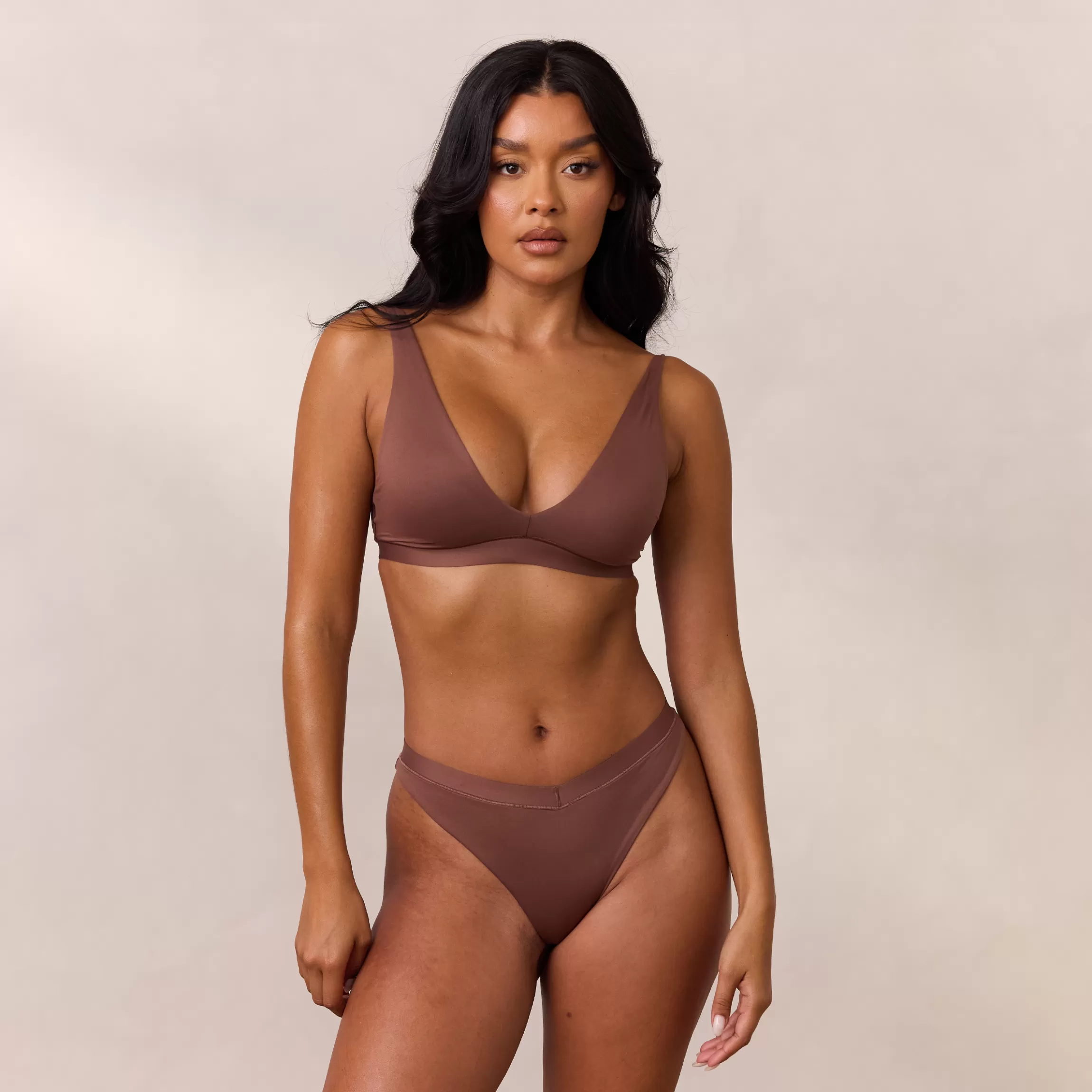 Lounge Everyday Comfort Triangle BH - Muskaat Best