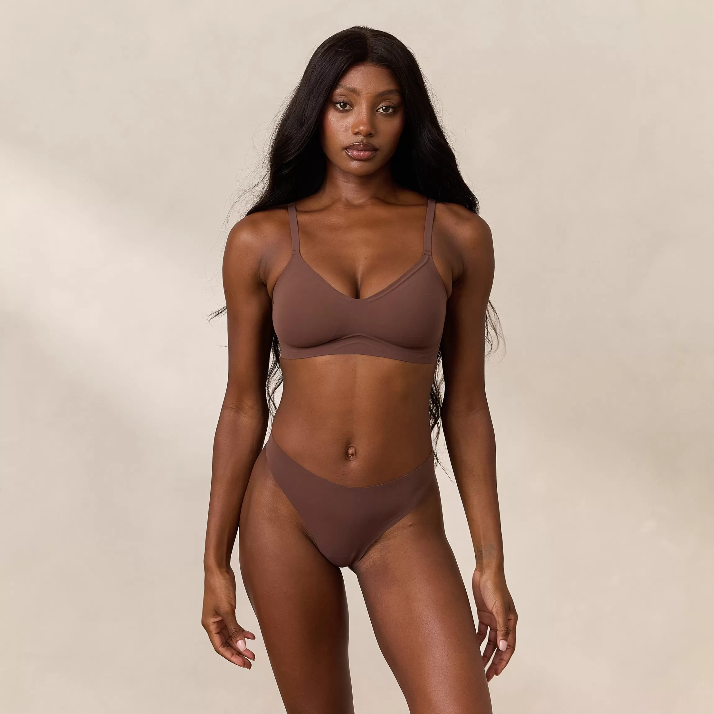 Lounge Everyday Flex Bralette - Cacao Discount