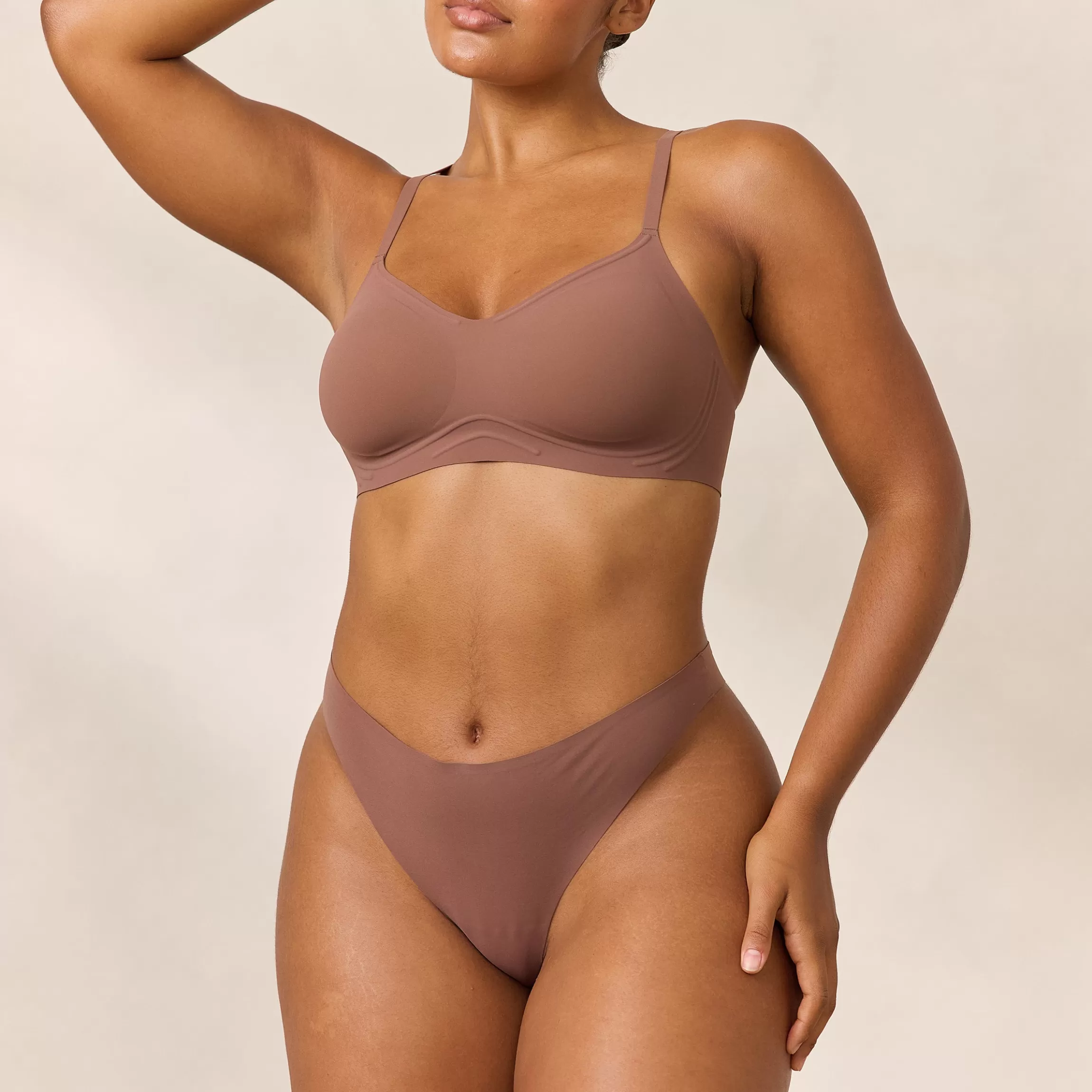Lounge Everyday Flex Bralette - Muskaat New