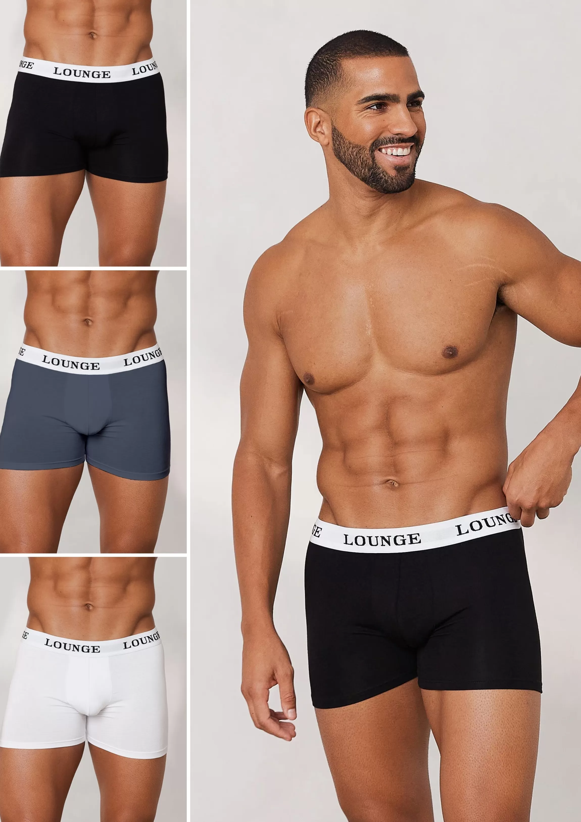 Lounge Everyday Herenboxershorts (3-Pack) - pack Multi Sale