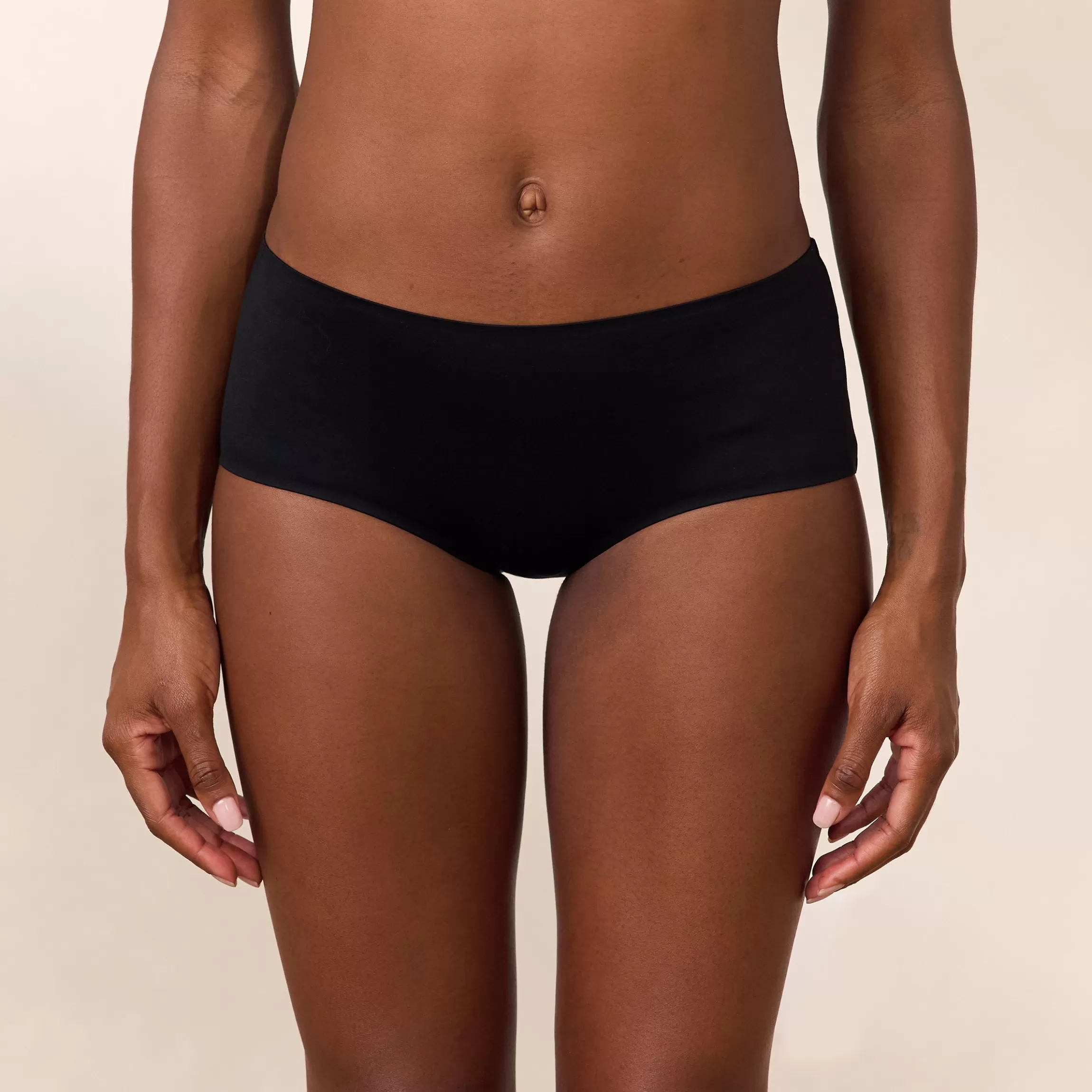 Lounge Everyday Ultimate Boyshort - Zwart Discount