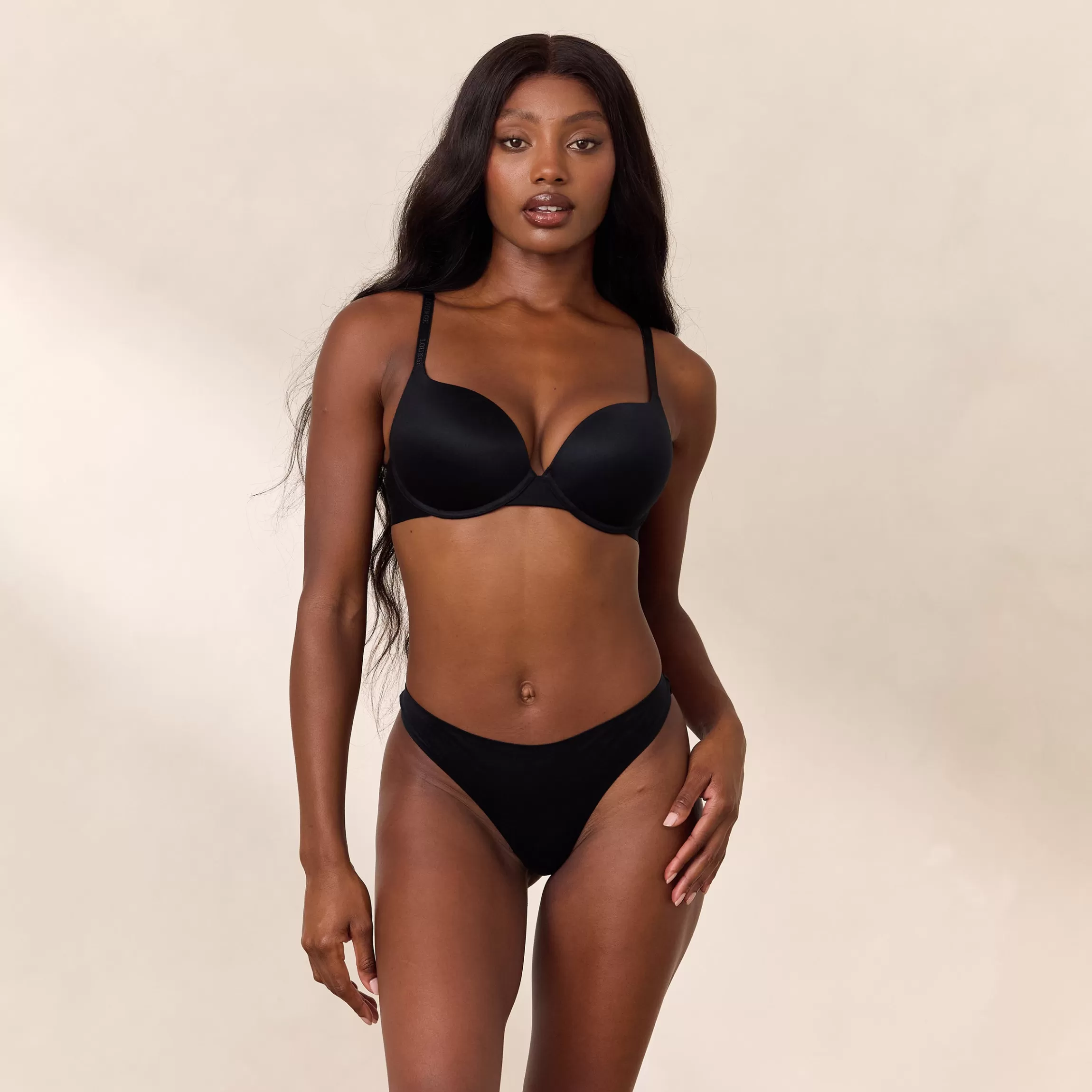 Lounge Everyday Ultimate Push-Up BH - Zwart Cheap