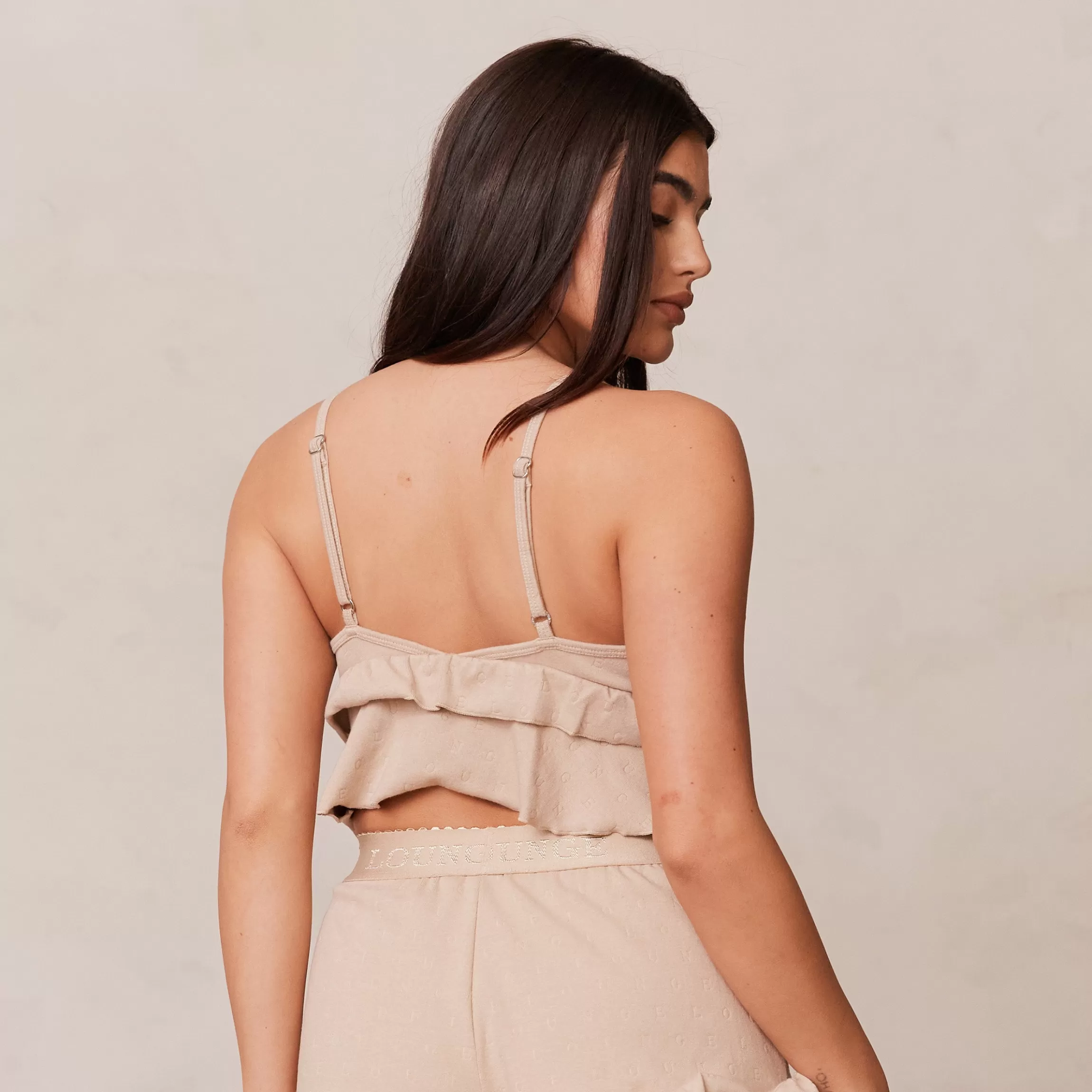 Lounge Frill Pyjama Cami Top - Nerts Store