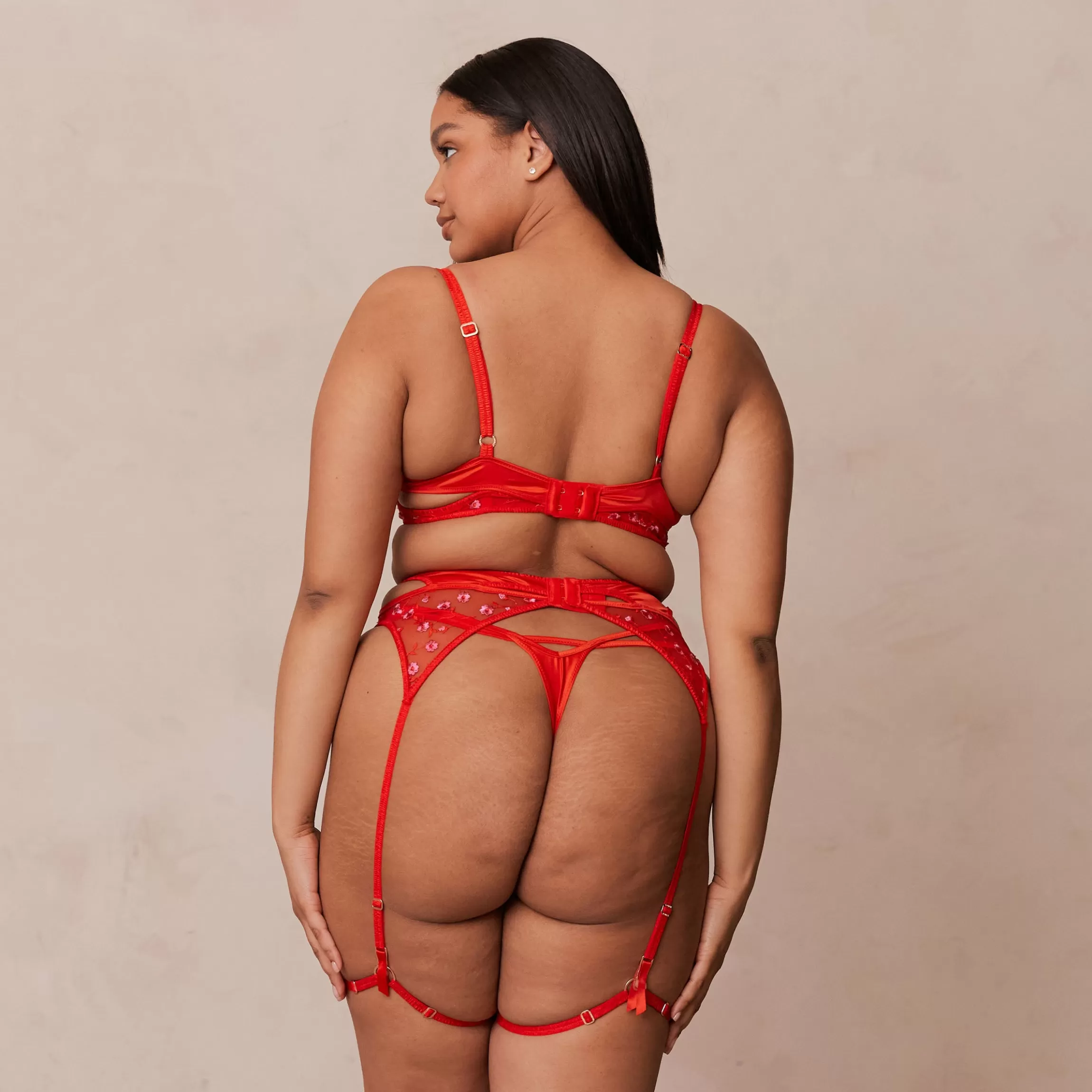 Lounge Katya Intimates Set - Rood Cheap