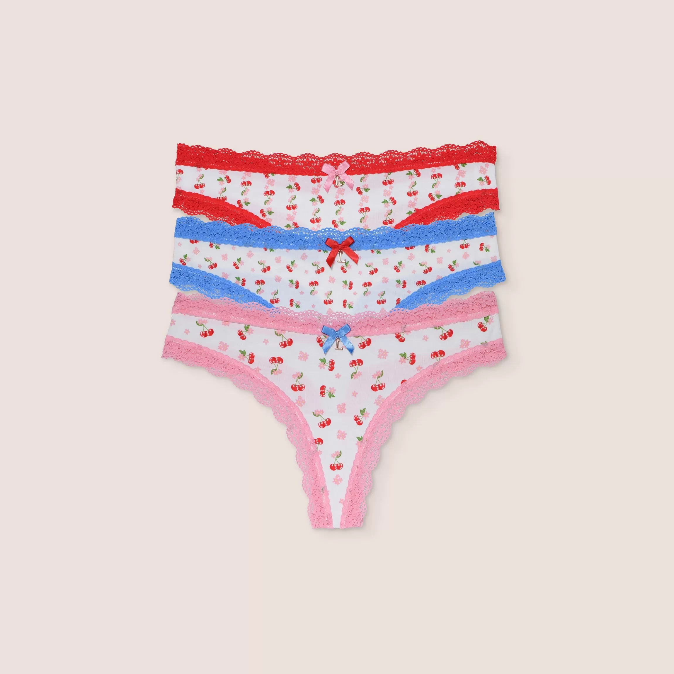 Lounge Kersenprint String (3-pack) - Multi Outlet