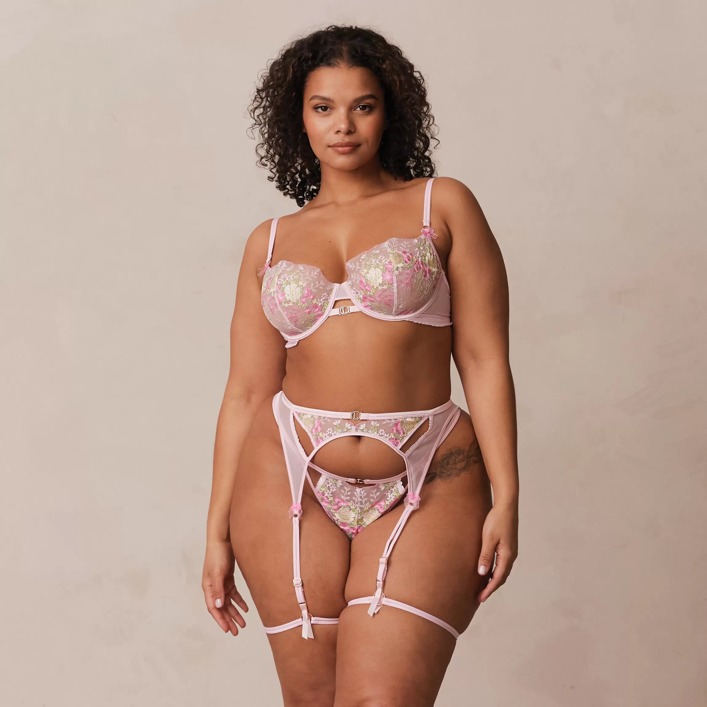 Lounge Liana Intimates Set - Roze Best Sale