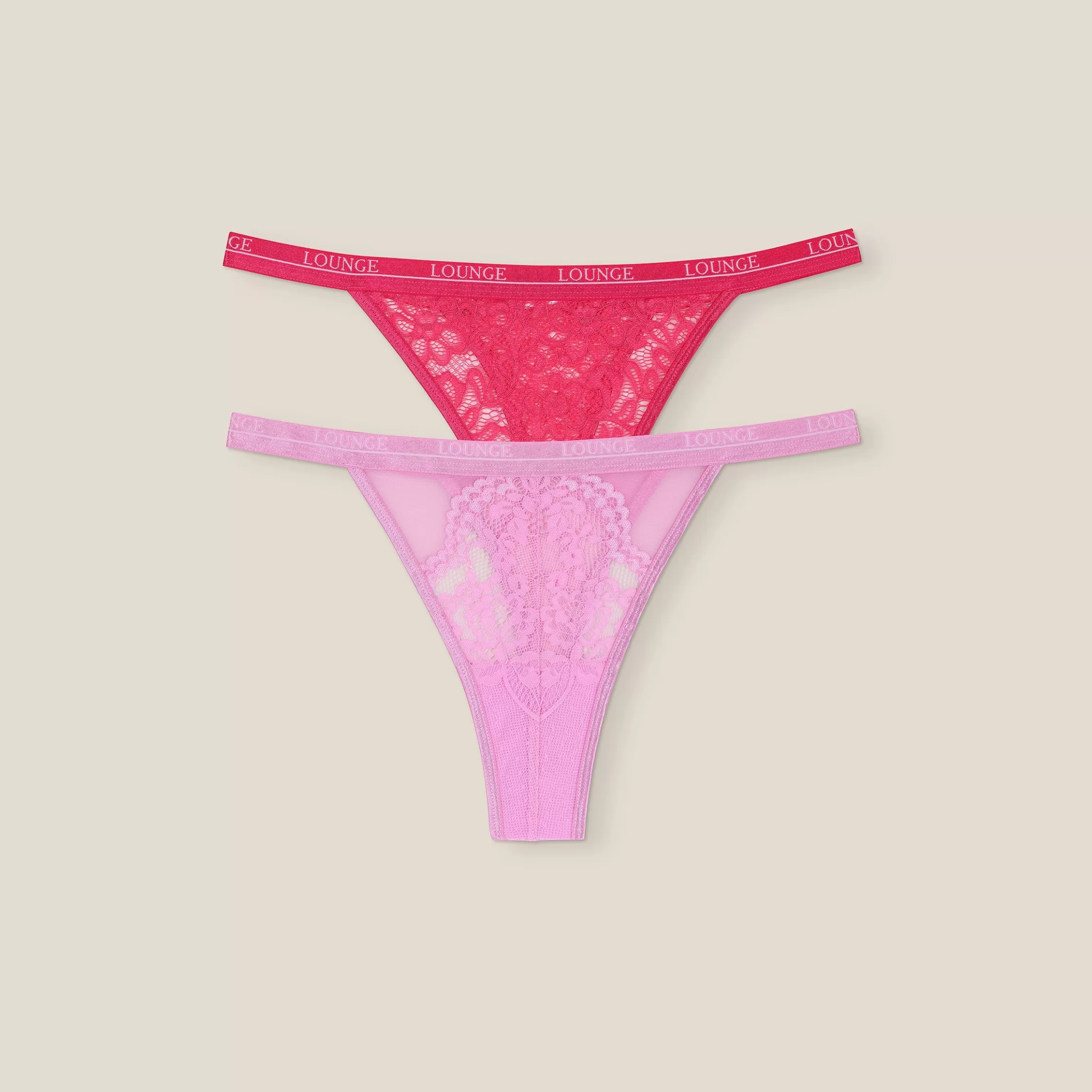 Lounge Limited Edition Blossom/Balcony String (2-Pack) - Roze Sale