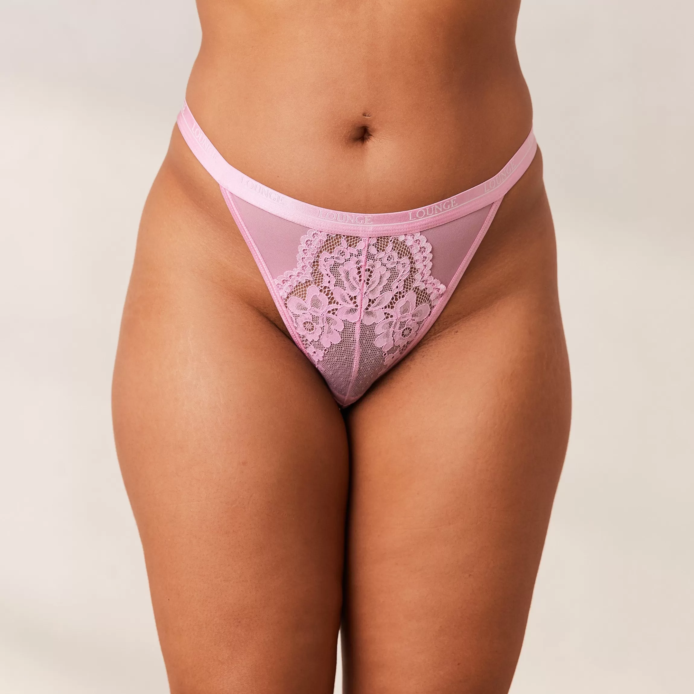 Lounge Limited Edition Blossom/Triangle String (2-Pack) - Roze Best Sale