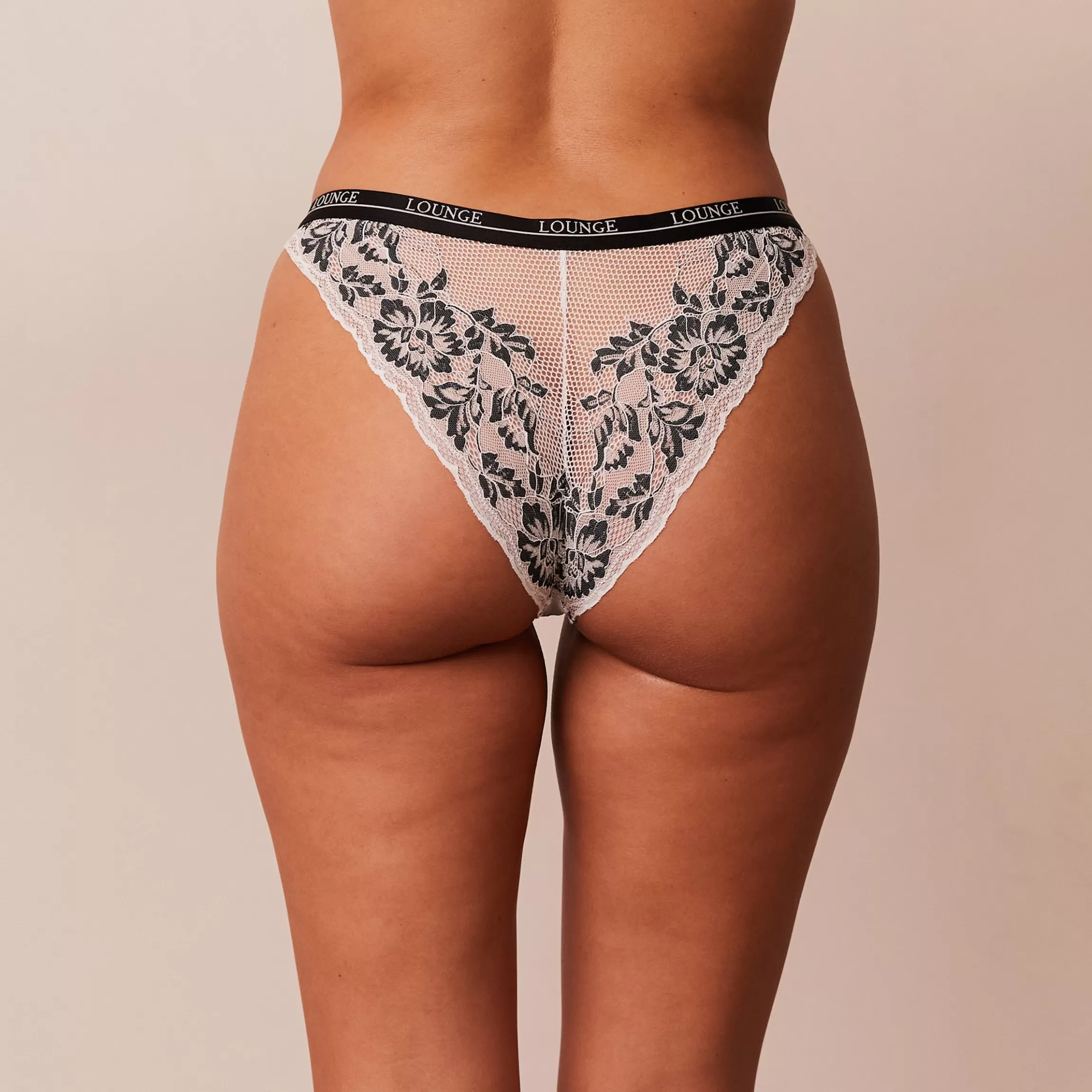 Lounge Luxe Slip - Zwart Wit&Zwart Best Sale