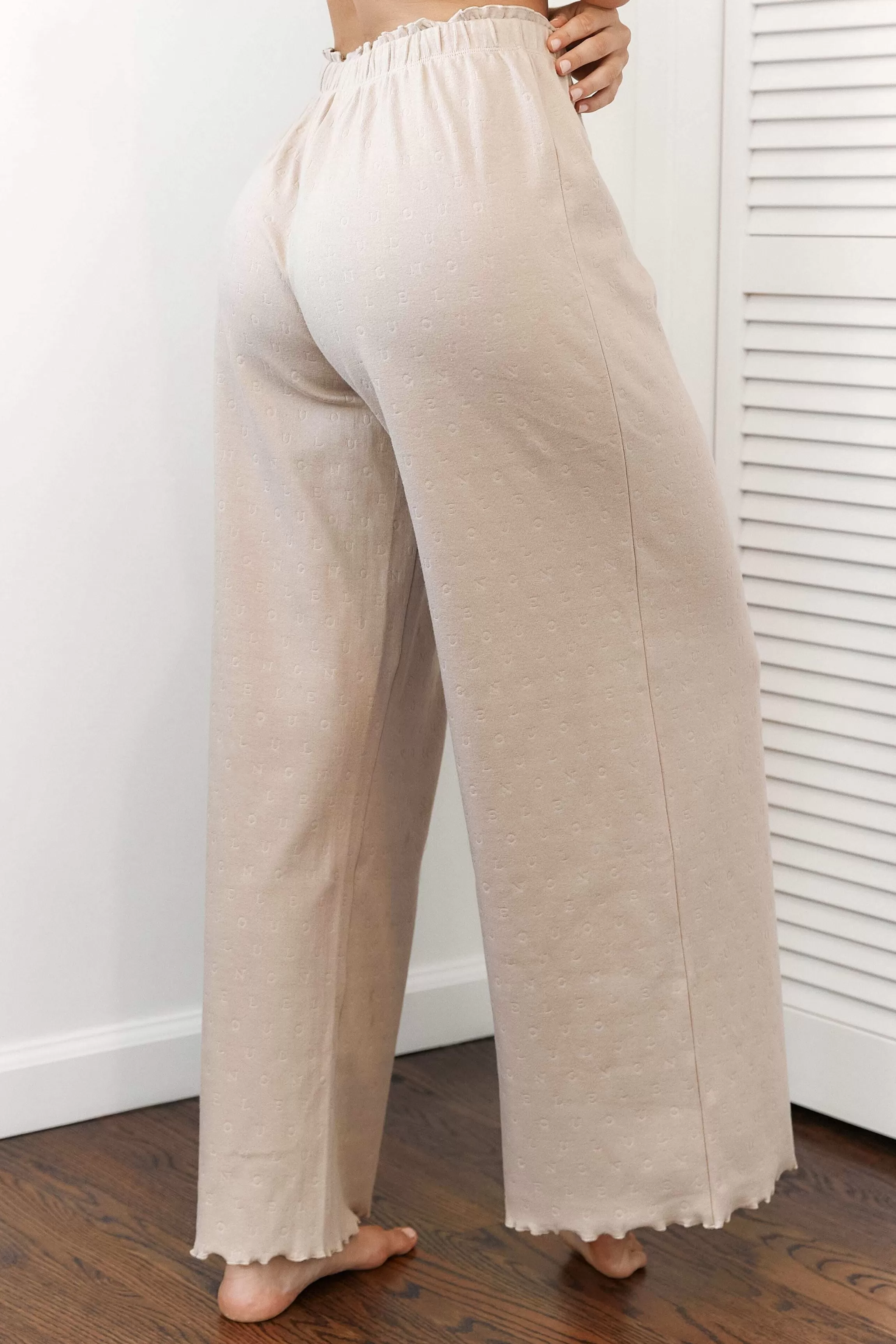 Lounge Ruffle Pyjamaset Broek - Nerts Sale