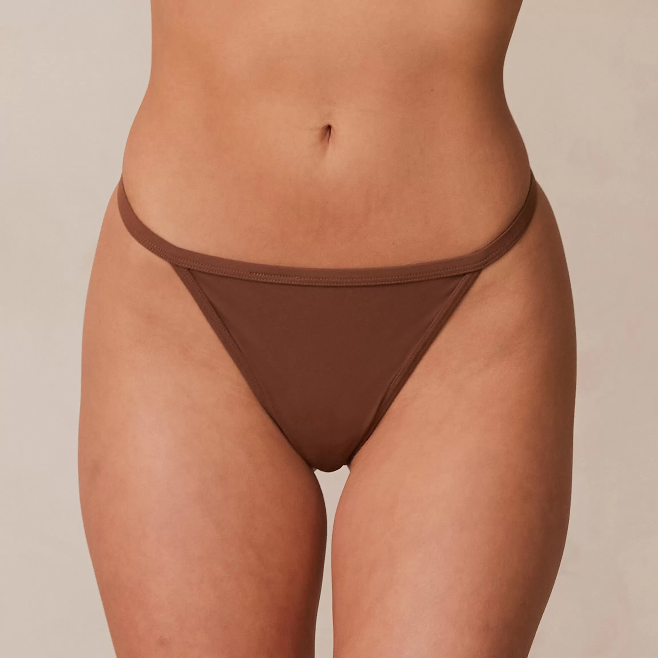 Lounge Sculpt G-string - Kastanjekleurig Cheap