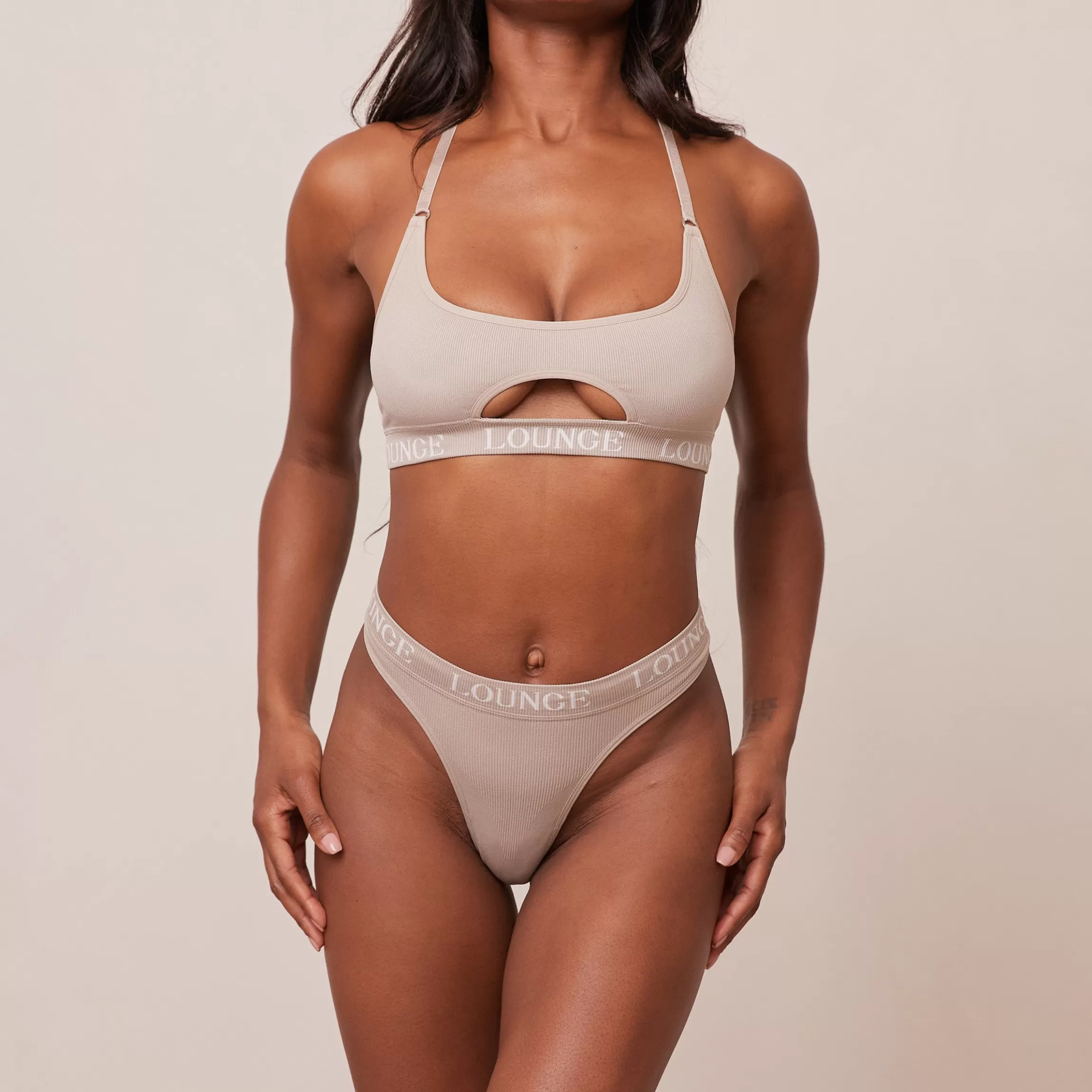 Lounge Seamless BH & String/Slip Set - Nerts Best