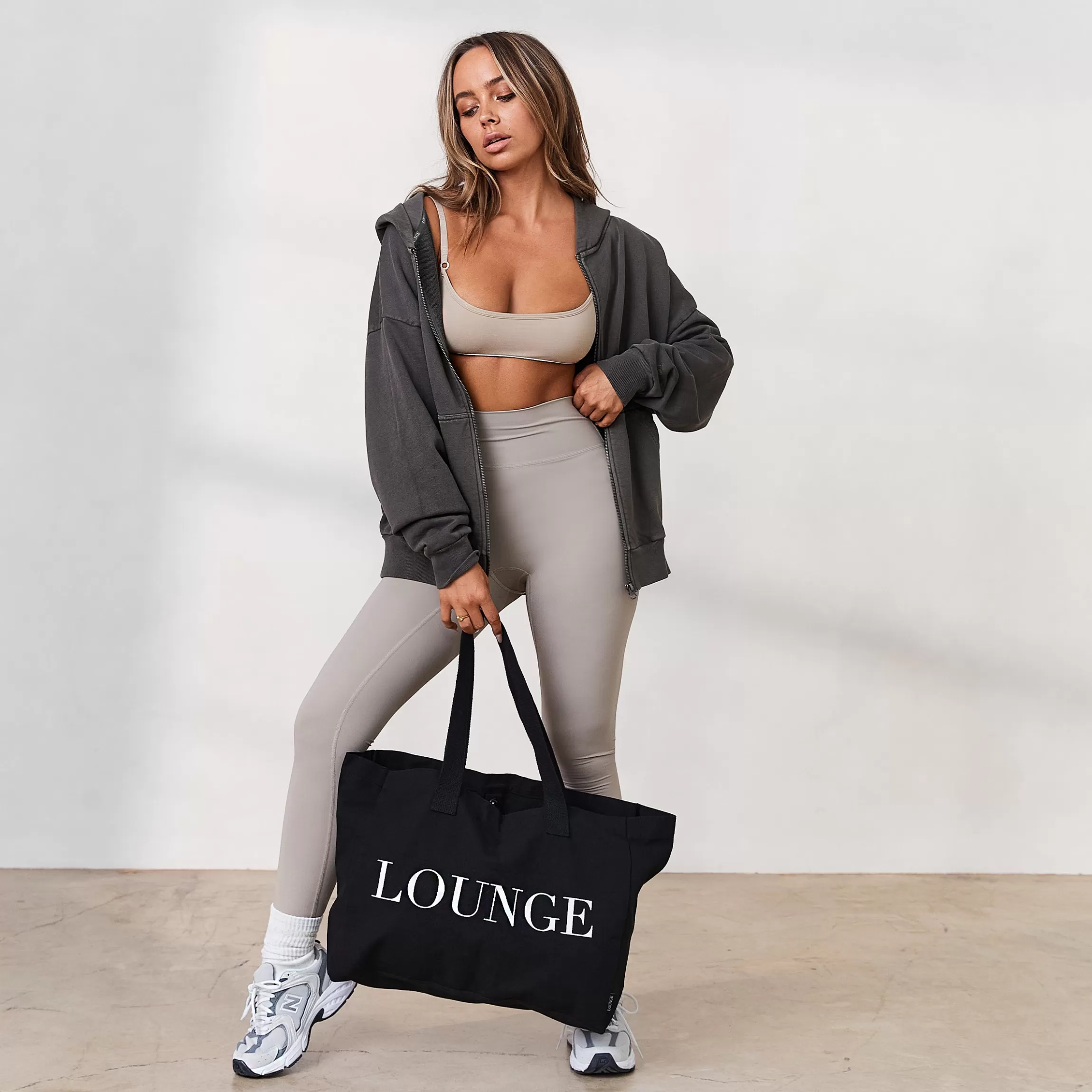 Lounge Signature Tote Bag - Zwart Sale