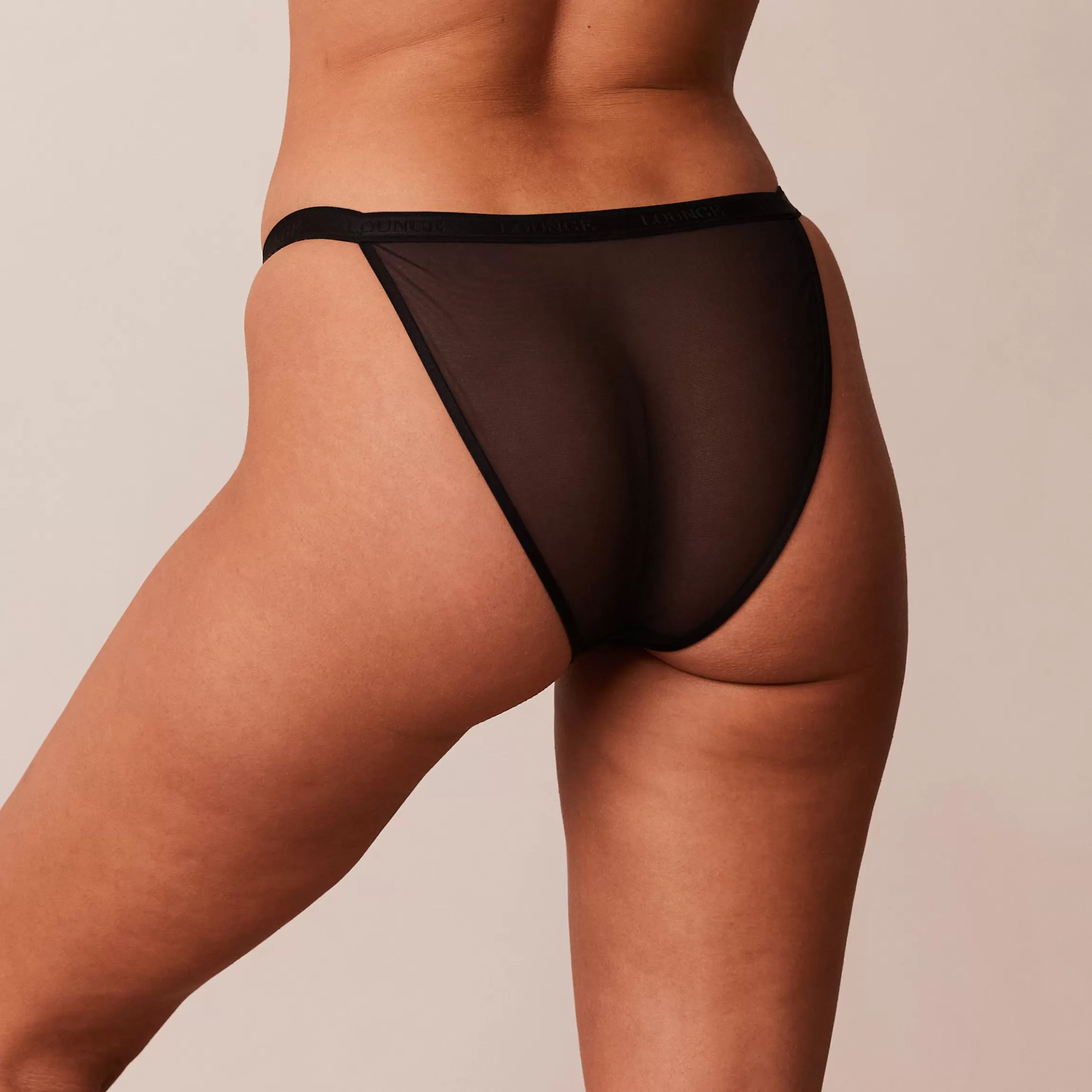 Lounge Smooth Mesh Slip - Zwart Cheap